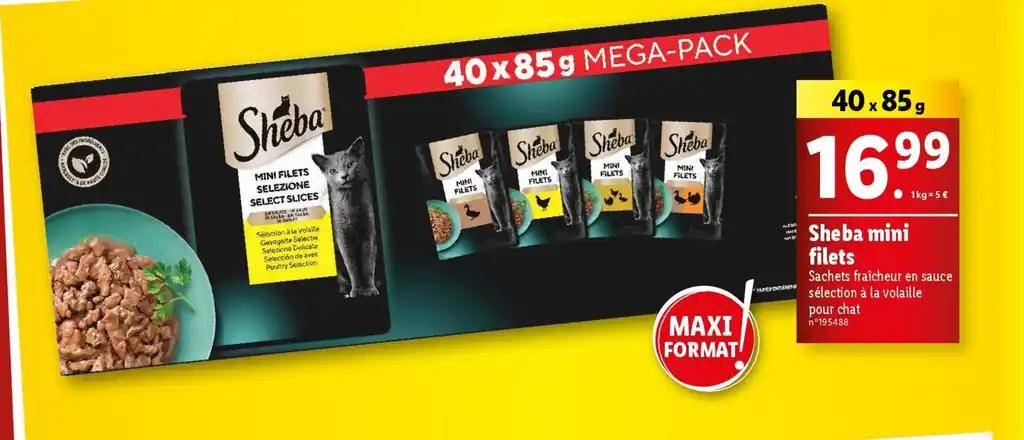 Sheba mini filets