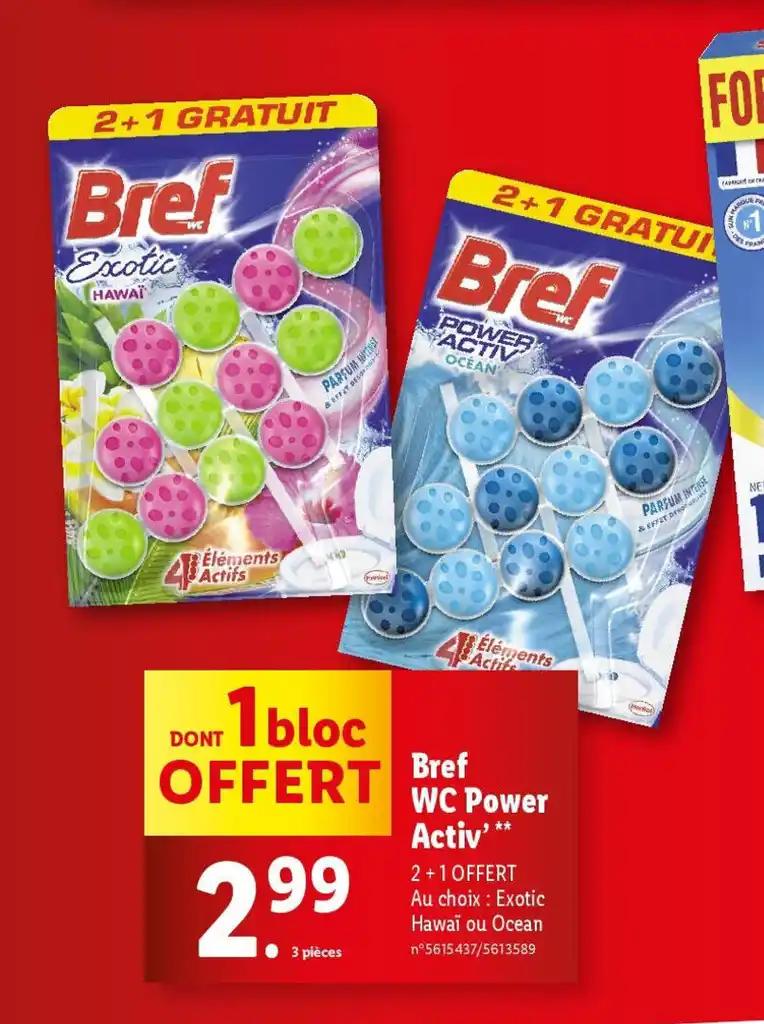 Bref WC Power Activ'**