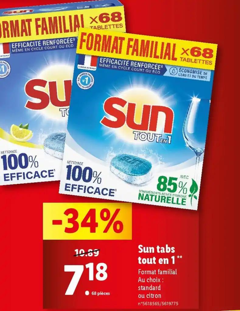 Sun tabs tout en 1**