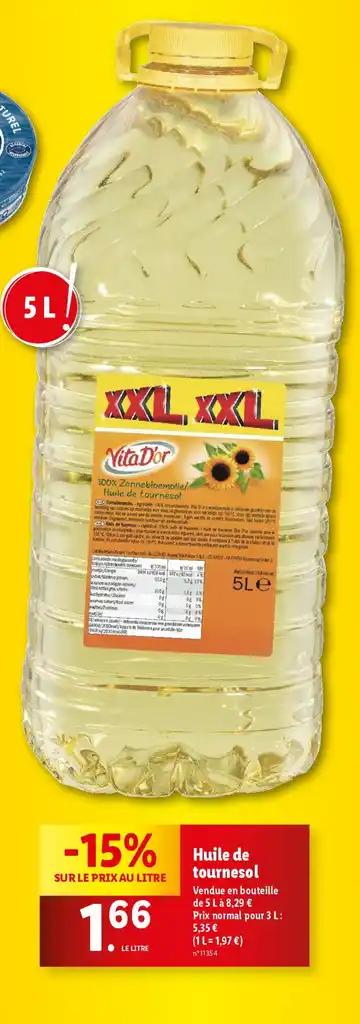 Huile de tournesol