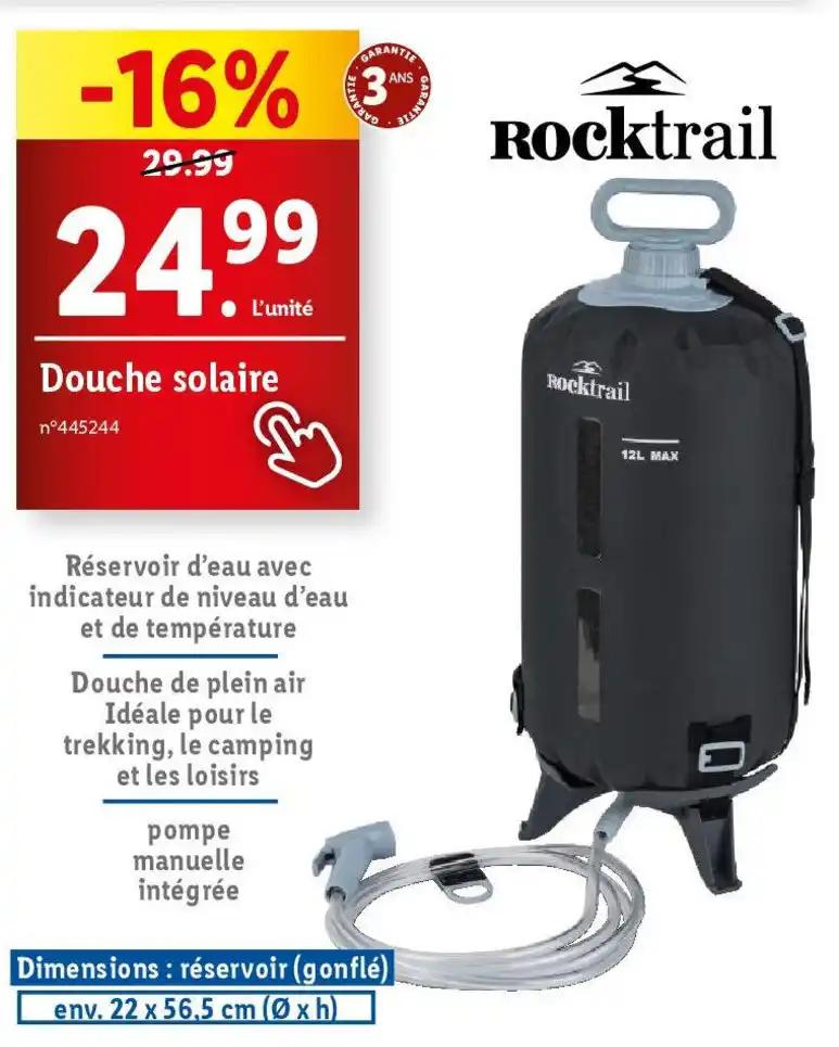 Douche solaire