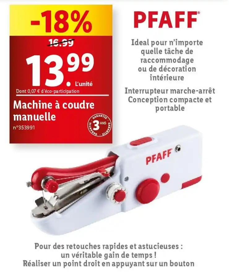 Machine à coudre manuelle