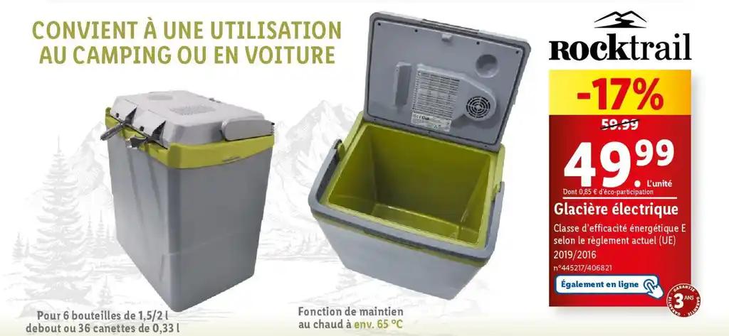 Glacière électrique