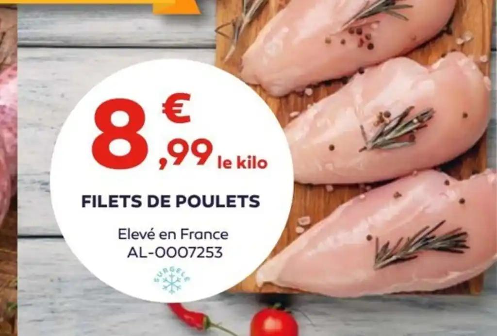 FILETS DE POULETS