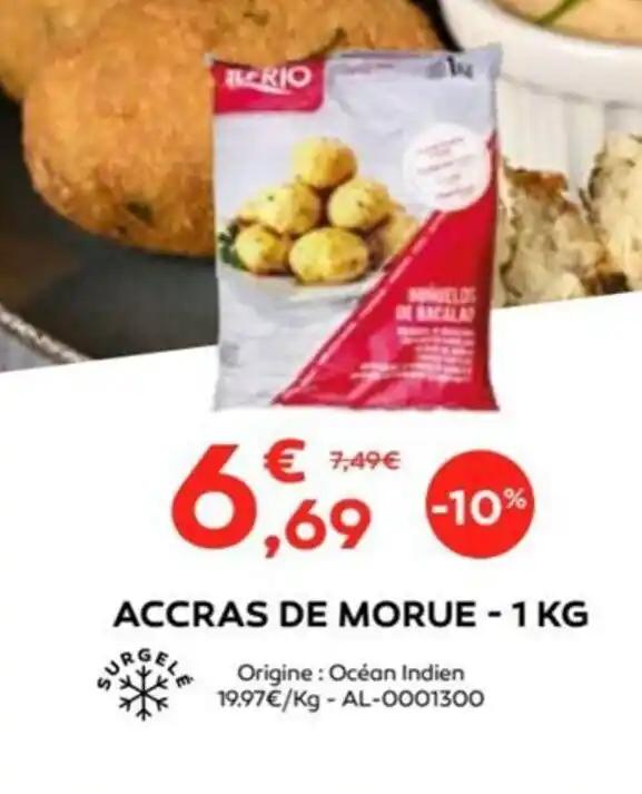 ACCRAS DE MORUE - 1 KG