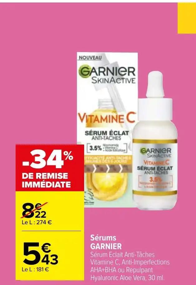 Sérums GARNIER