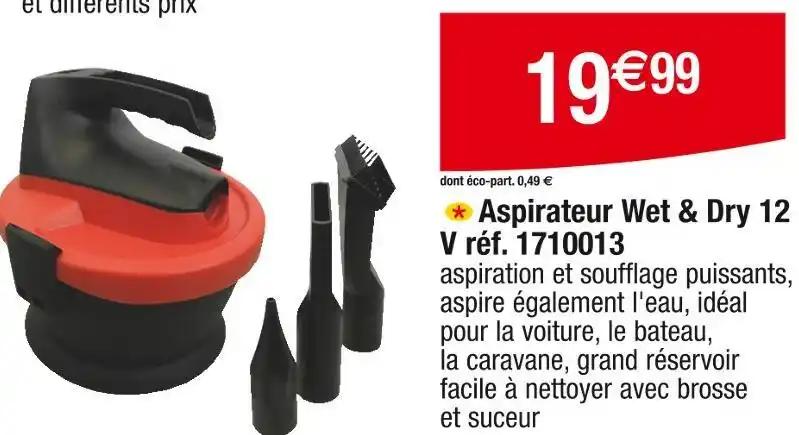 Aspirateur Wet & Dry 12