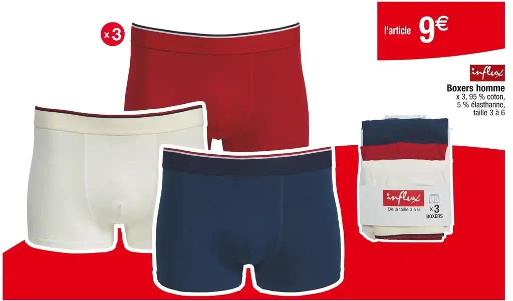 Influx Boxers homme