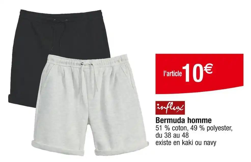 influx Bermuda homme