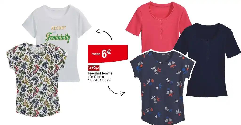 Influx Tee-shirt femme