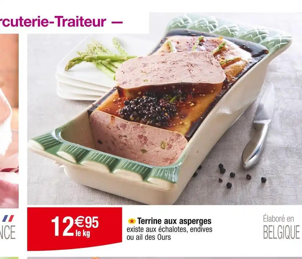 Terrine aux asperges