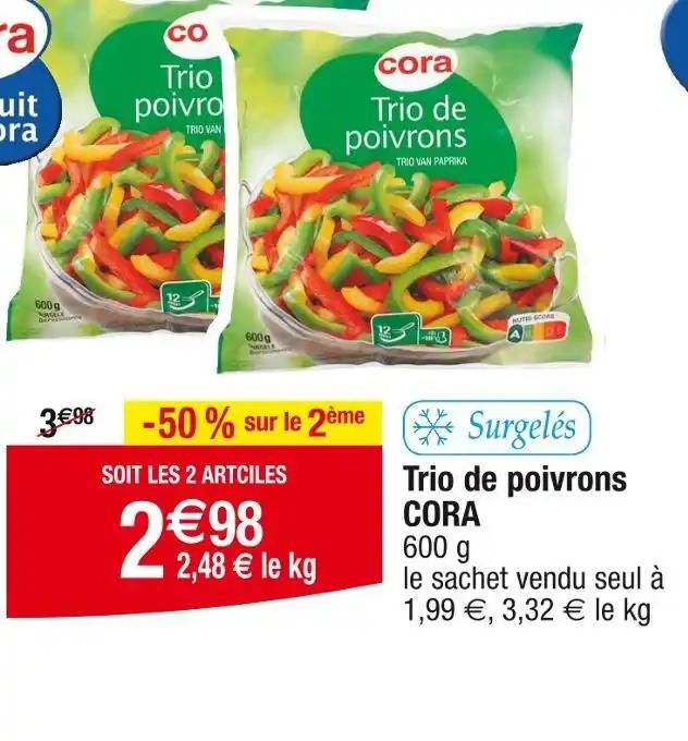 CORA Trio de poivrons