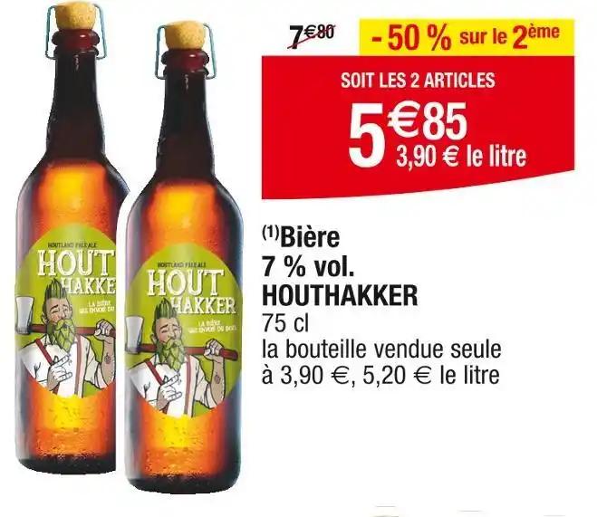 HOUTHAKKER Bière 7 % vol