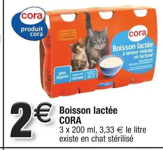 CORA Boisson lactée
