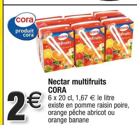 CORA Nectar multifruits
