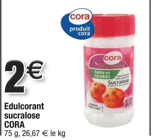 CORA Edulcorant sucralose