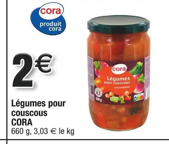 CORA Légumes pour couscous