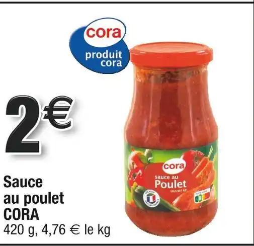 CORA Sauce au poulet