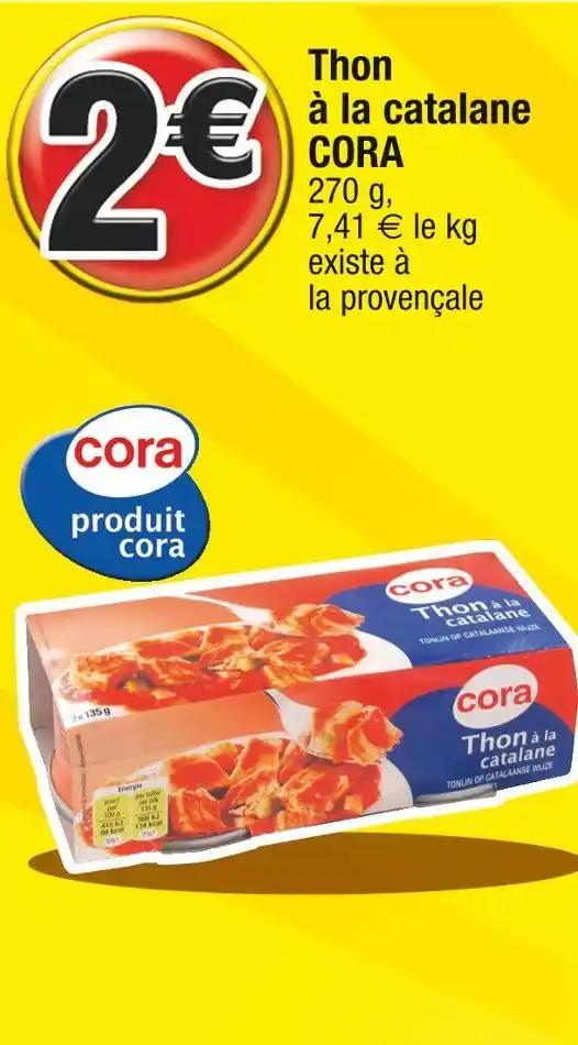 CORA Thon à la catalane