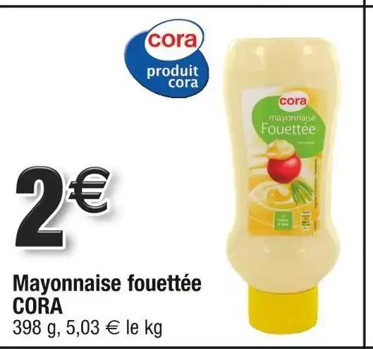 CORA Mayonnaise fouettée