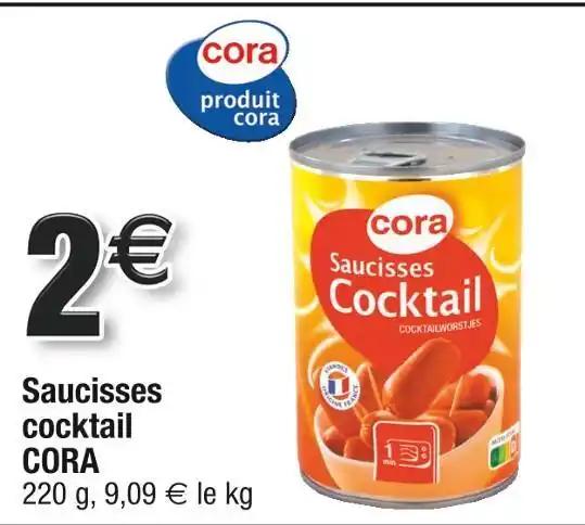 CORA Saucisses cocktail
