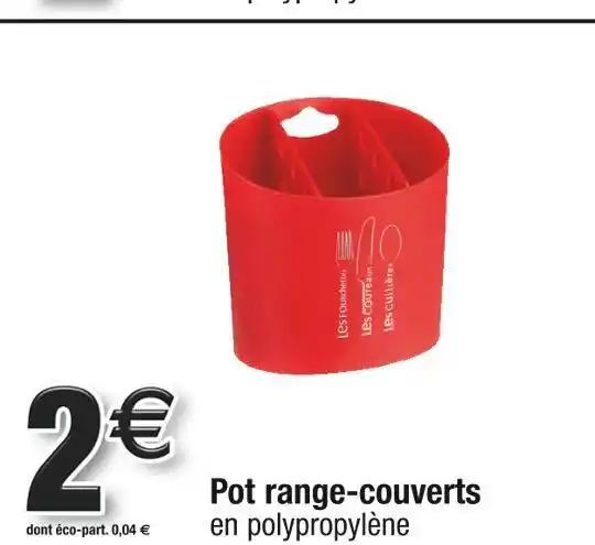 Pot range-couverts