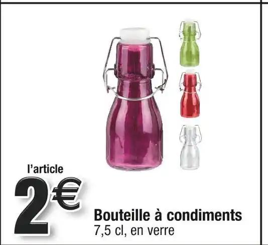 Bouteille à condiments