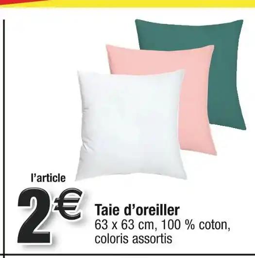 Taie d’oreiller