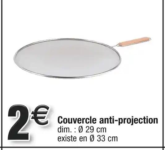 Couvercle anti-projection