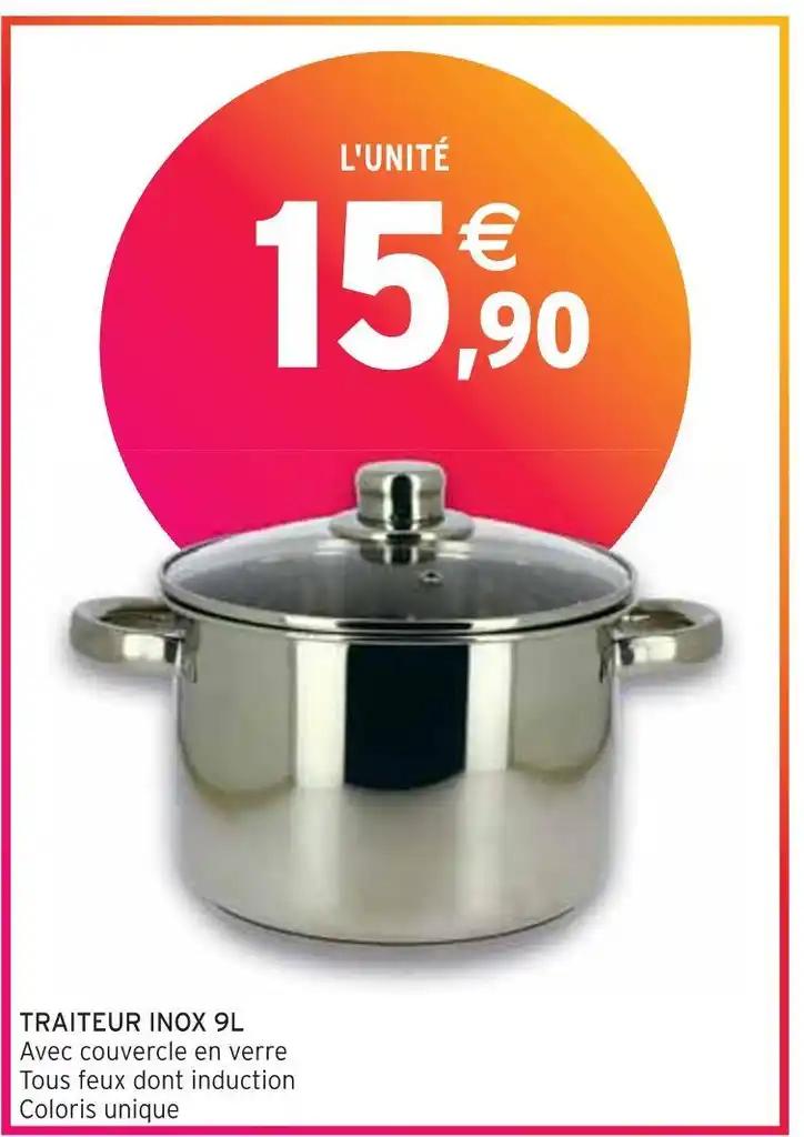 TRAITEUR INOX 9L