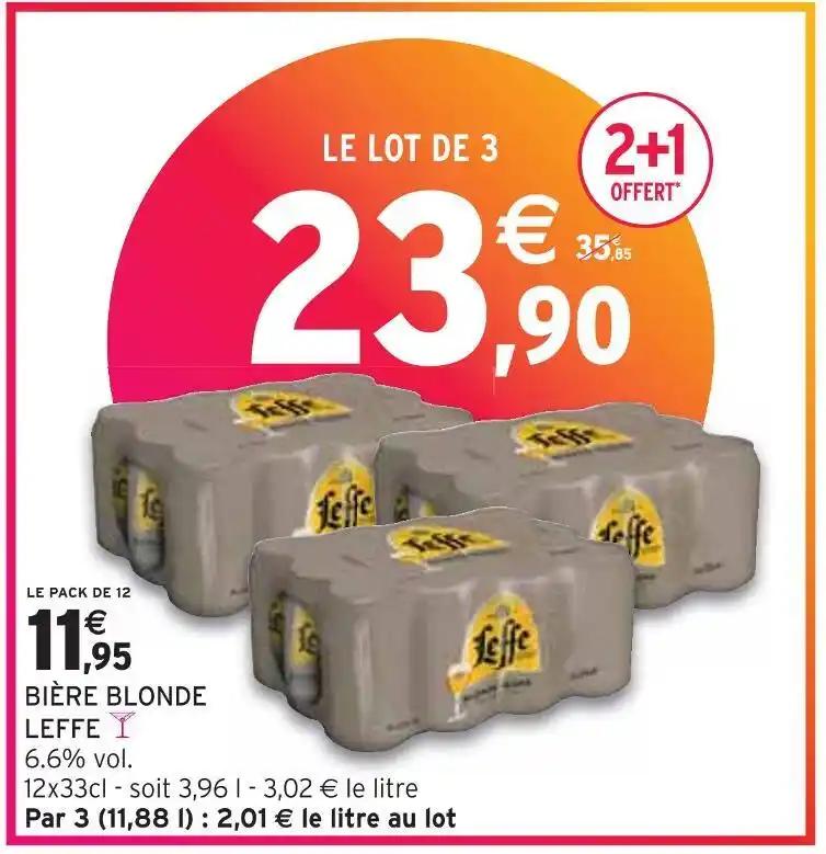 LEFFE BIÈRE BLONDE