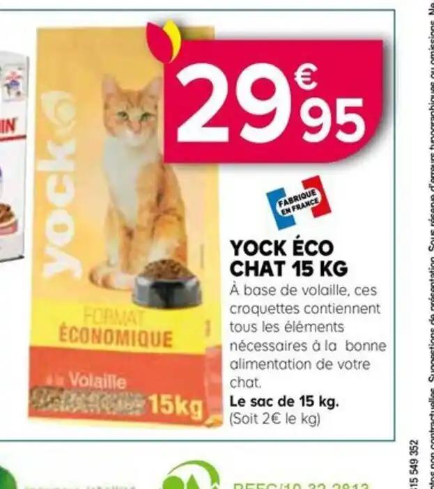 YOCK ÉCO CHAT 15 KG