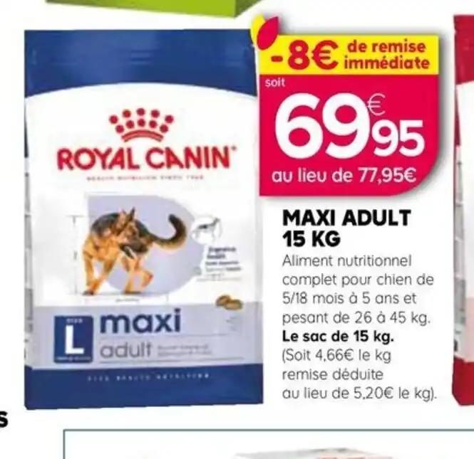 MAXI ADULT 15 KG