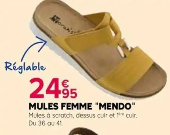 MULES FEMME MENDO