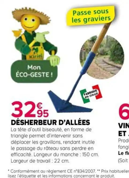 DÉSHERBEUR D'ALLÉES