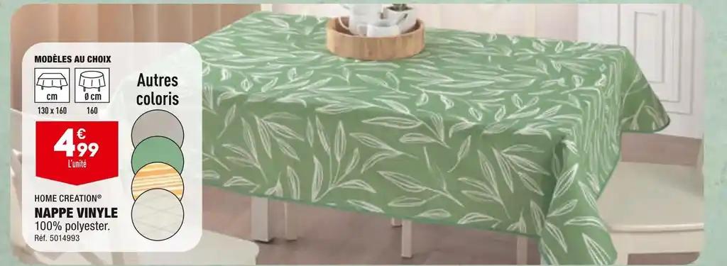 HOME CREATION NAPPE VINYLE