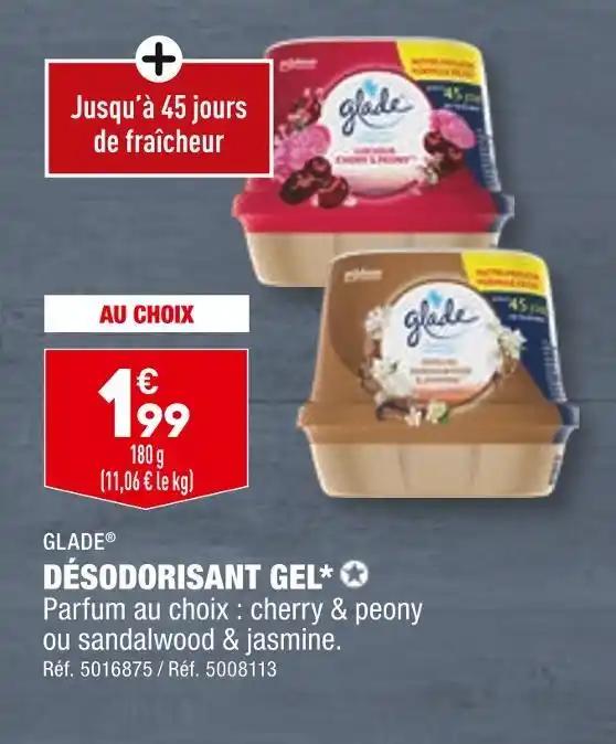 GLADE DÉSODORISANT GEL