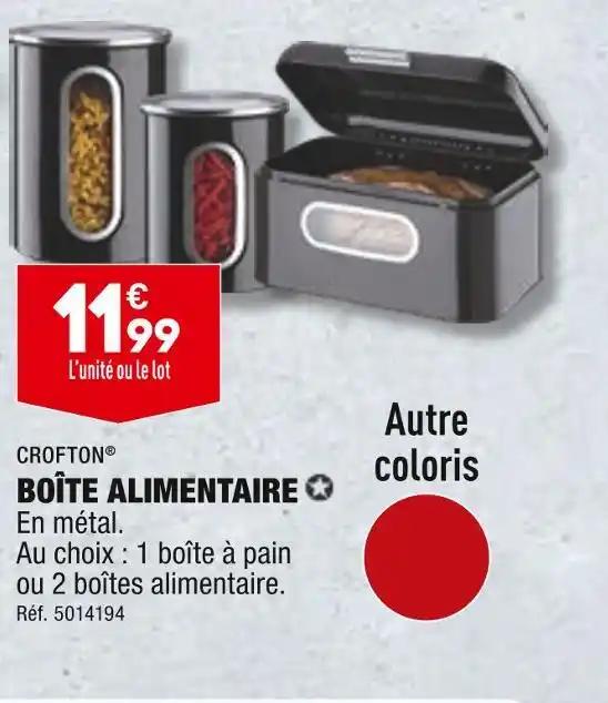 CROFTON BOÎTE ALIMENTAIRE