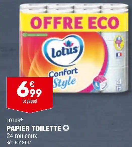 LOTUS PAPIER TOILETTE