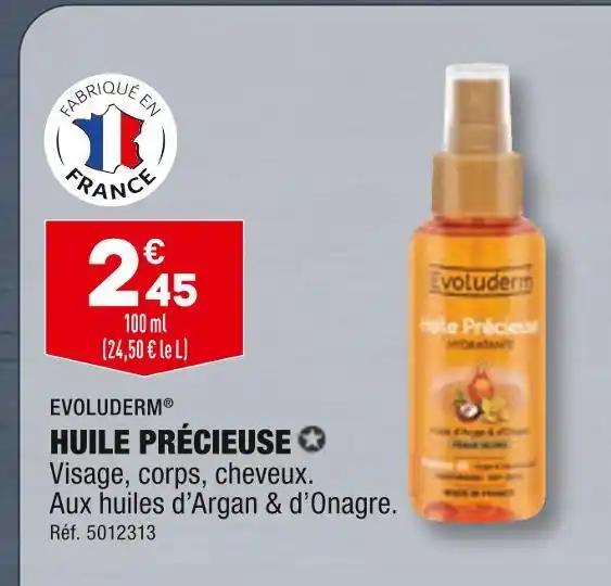 EVOLUDERM HUILE PRÉCIEUSE