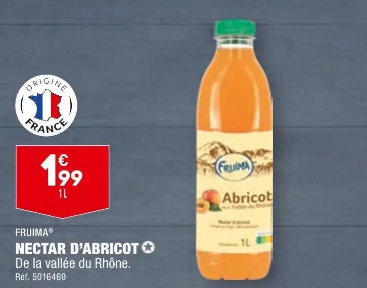 FRUIMA NECTAR D’ABRICOT