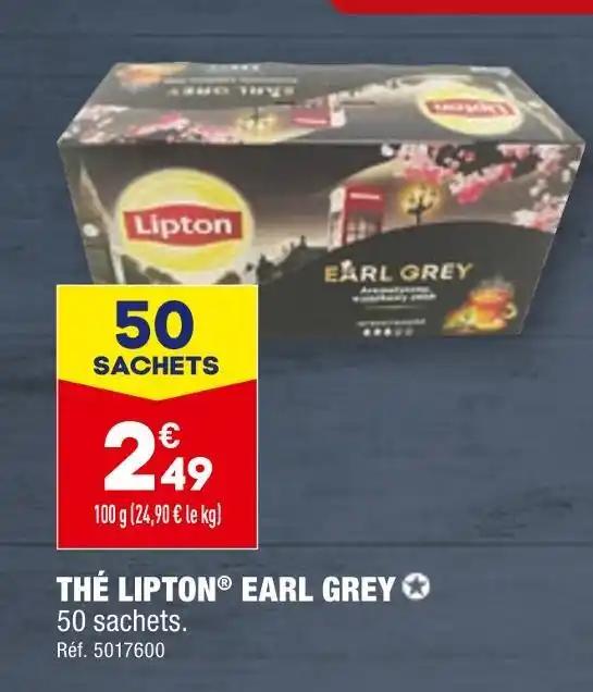 LIPTON THÉ EARL GREY