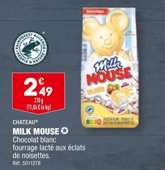CHATEAU MILK MOUSE