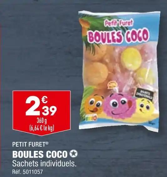 PETIT FURET BOULES COCO
