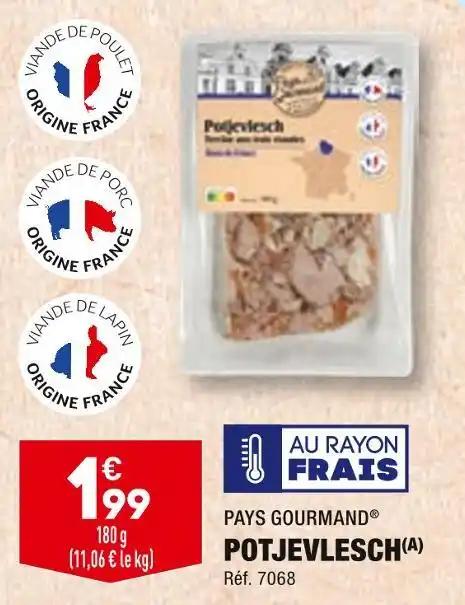 PAYS GOURMAND POTJEVLESCH