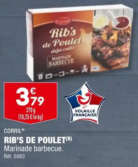 CORRIL RIB’S DE POULET