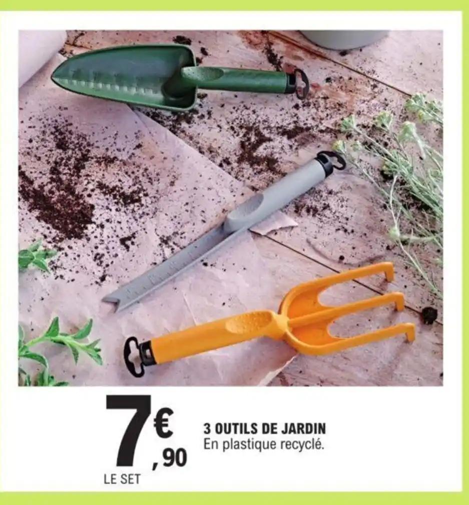 3 OUTILS DE JARDIN