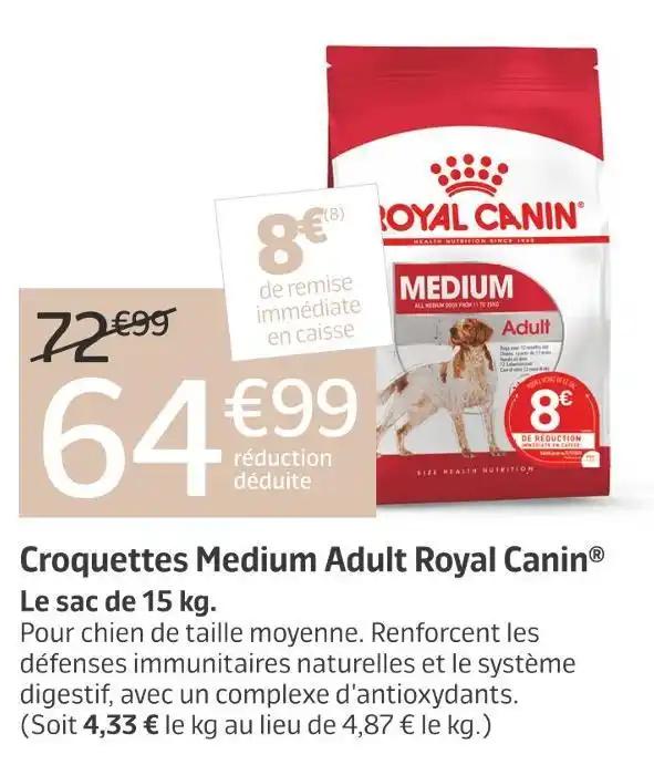 Royal Canin Croquettes Medium Adult