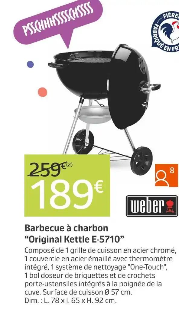 Weber Barbecue à charbon “Original Kettle E-5710”