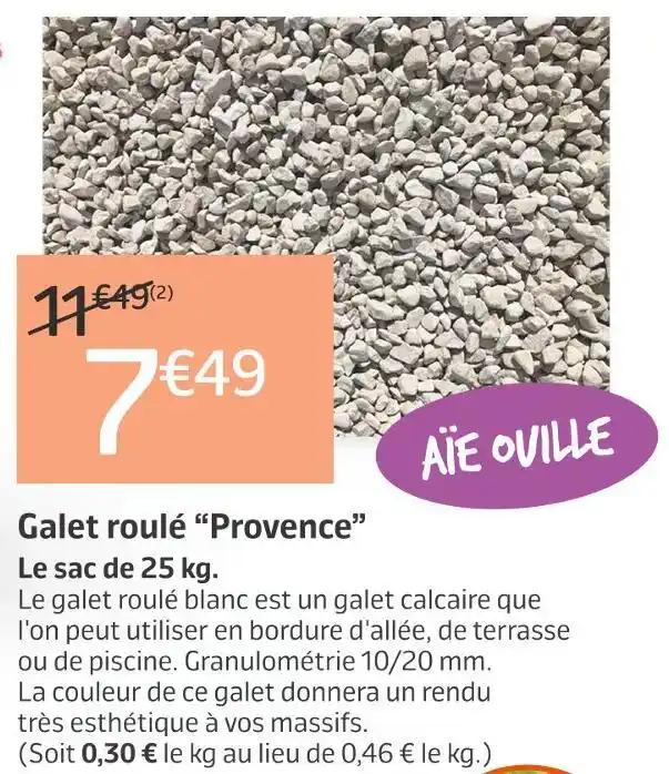 Galet roulé “Provence”